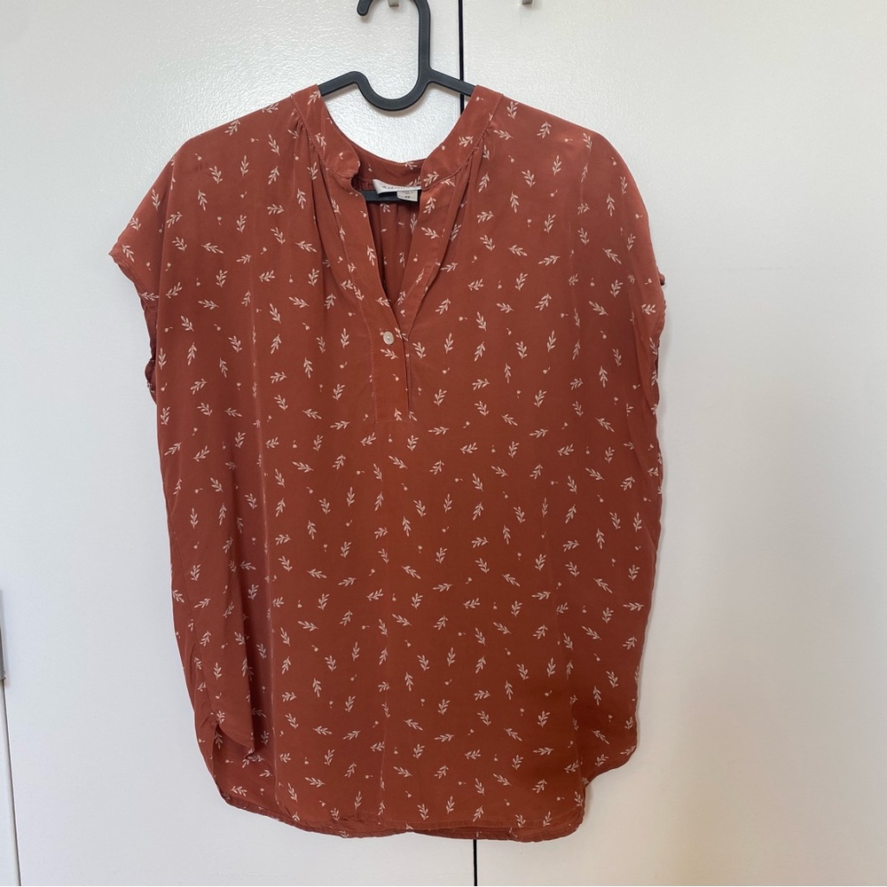 Amour Vert Silk Top in Size XS